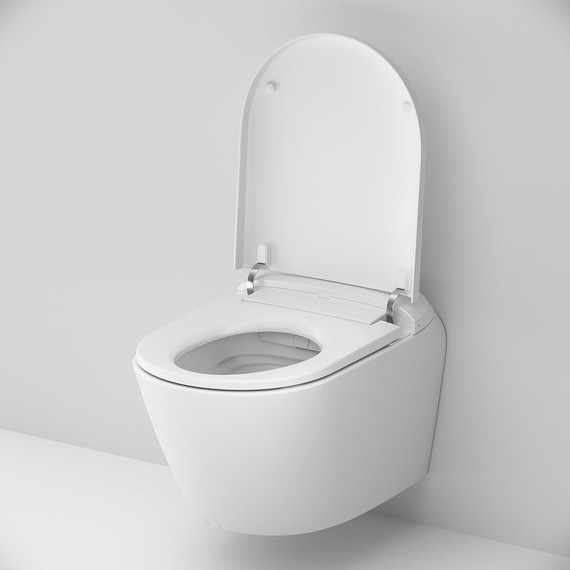 Унитаз-биде подвесной безободковый Am.Pm Sensation CCC301700SC с электронной крышкой - фото 9