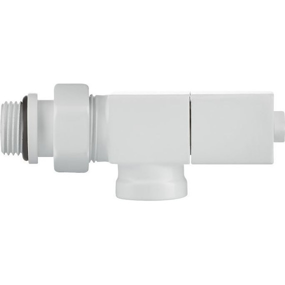 Вентиль для радиатора осевой Royal Thermo Cube 1/2" RTE 56.0003, белый - фото 8