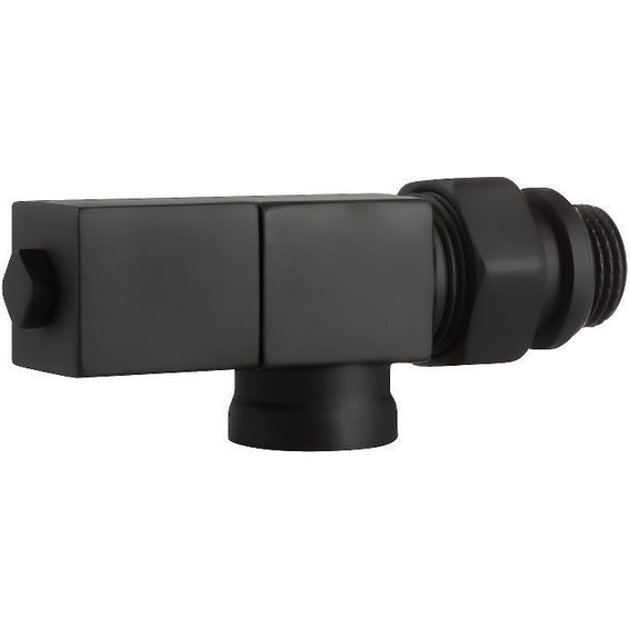 Вентиль для радиатора осевой Royal Thermo Cube 1/2" RTE 56.0004, чёрный - фото 9