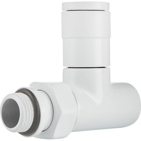 Вентиль для радиатора прямой Royal Thermo Piano 1/2" RTE 56.0010, белый - фото 7