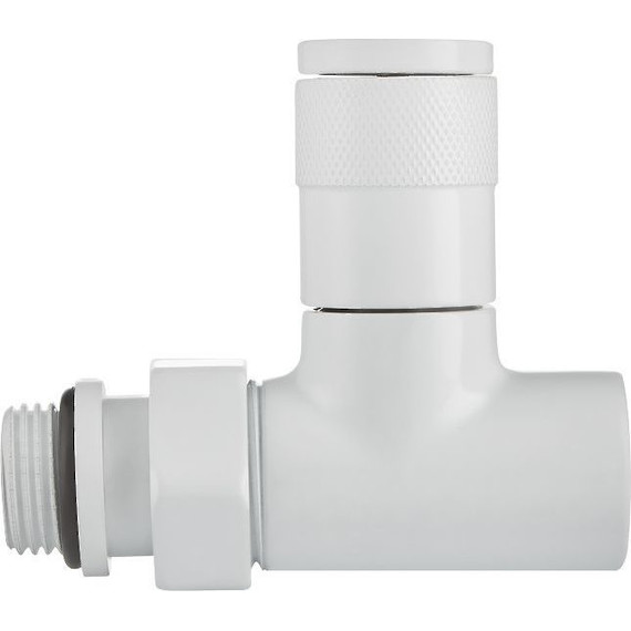 Вентиль для радиатора прямой Royal Thermo Piano 1/2" RTE 56.0010, белый - фото 8