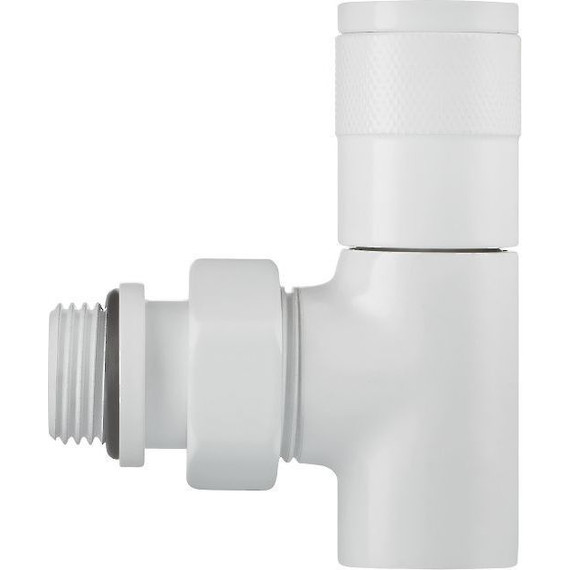 Вентиль для радиатора угловой Royal Thermo Piano 1/2" RTE 56.0012, белый - фото 6