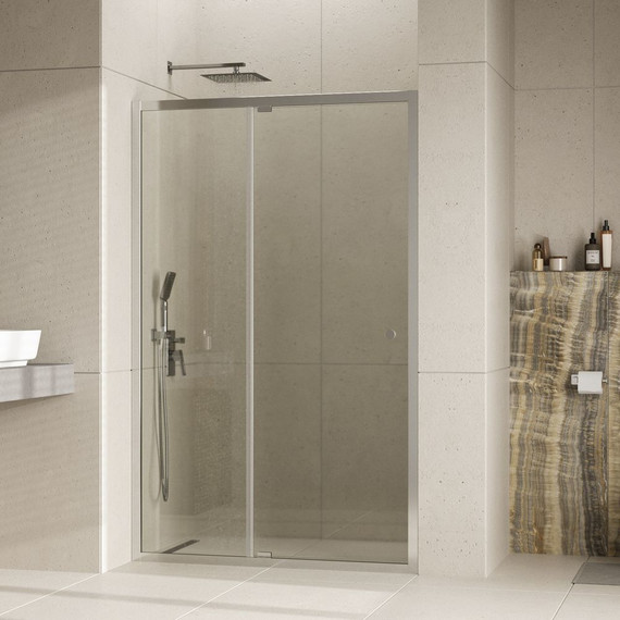 Душевая дверь WasserKraft Aula 120 см 11P05, хром/прозрачное - фото 2