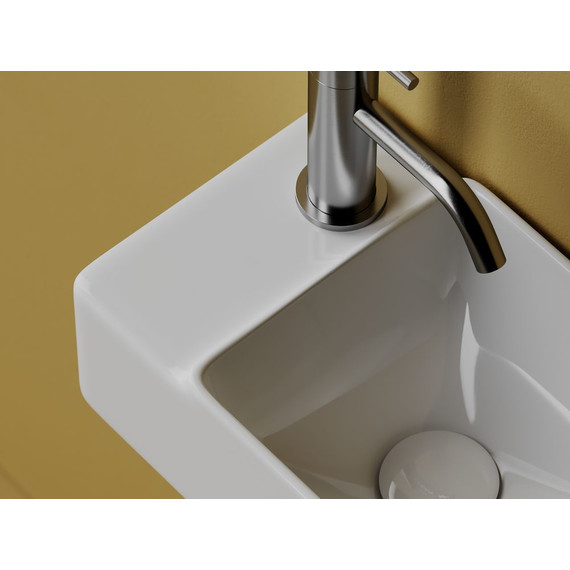 Раковина подвесная Ceramicanova Element 40 см L CN5046 - фото 5