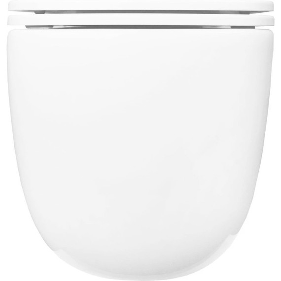 Инсталляция с подвесным унитазом комплект: Grohe Rapid SL 38772001 с подвесным безободковым унитазом Azario Flavia AZ-0076-UQ1 сиденье микролифт, крепление, кнопка смыва хром (Система смыва торнадо) - фото 9