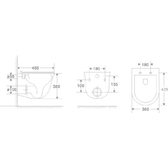 Инсталляция с подвесным унитазом комплект: Ideal Standard Prosys Eco Frame M E233267 с подвесным безободковым унитазом Azario Felice AZ-0051 сиденье микролифт, крепление - фото, картинка 13 Инсталляция с подвесным унитазом комплект: Ideal Standard Prosys Eco Frame M E233267 с подвесным безободковым унитазом Azario Felice AZ-0051 сиденье микролифт, крепление - фото 13