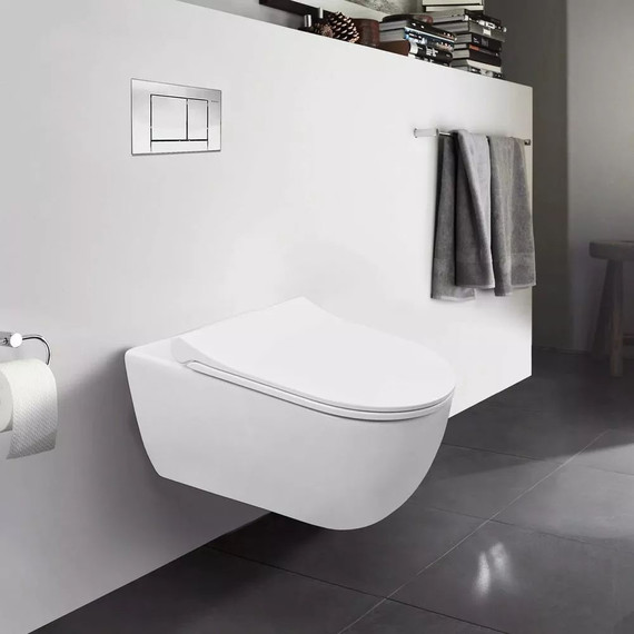 Инсталляция с подвесным унитазом комплект: Ideal Standard Prosys Frame 120 M R020467 с подвесным безободковым унитазом Azario Ferio 87565 сиденье микролифт, крепление - фото, картинка 14 Инсталляция с подвесным унитазом комплект: Ideal Standard Prosys Frame 120 M R020467 с подвесным безободковым унитазом Azario Ferio 87565 сиденье микролифт, крепление - фото 14