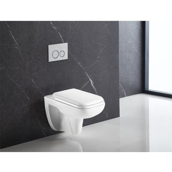 Инсталляция с подвесным унитазом комплект: Ideal Standard Prosys Eco Frame M E233267 с подвесным безободковым унитазом Azario Pavia AZ-2005 сиденье микролифт, крепление - фото, картинка 12 Инсталляция с подвесным унитазом комплект: Ideal Standard Prosys Eco Frame M E233267 с подвесным безободковым унитазом Azario Pavia AZ-2005 сиденье микролифт, крепление - фото 12