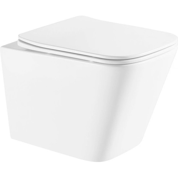 Инсталляция с подвесным унитазом комплект: Ideal Standard Prosys Frame 120 M R020467 с подвесным безободковым унитазом Azario Teramo AZ-0052-UQ сиденье микролифт, крепление (Система смыва торнадо) - фото, картинка 5 Инсталляция с подвесным унитазом комплект: Ideal Standard Prosys Frame 120 M R020467 с подвесным безободковым унитазом Azario Teramo AZ-0052-UQ сиденье микролифт, крепление (Система смыва торнадо) - фото 5