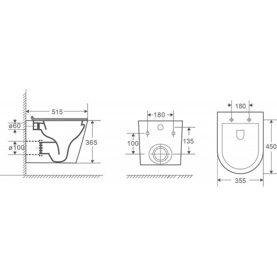 Инсталляция с подвесным унитазом комплект: Ideal Standard Prosys Frame 120 M R020467 с подвесным безободковым унитазом Azario Teramo AZ-0053-UQ сиденье микролифт, крепление (Система смыва торнадо) - фото, картинка 14 Инсталляция с подвесным унитазом комплект: Ideal Standard Prosys Frame 120 M R020467 с подвесным безободковым унитазом Azario Teramo AZ-0053-UQ сиденье микролифт, крепление (Система смыва торнадо) - фото 14