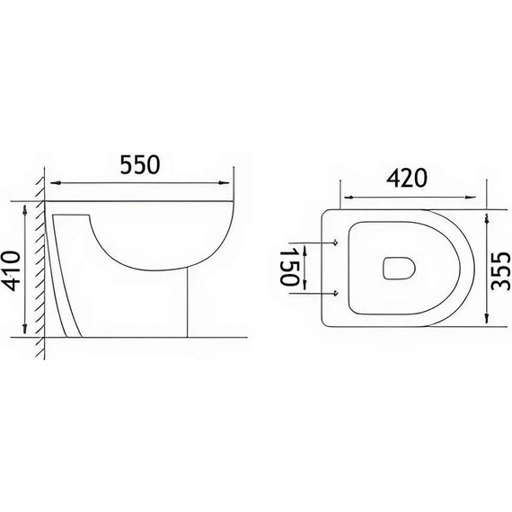 Инсталляция с подвесным унитазом комплект: Ideal Standard Prosys Eco Frame M E233267 с подвесным безободковым унитазом Loranto Fredo CS-WH8005 сиденье микролифт, крепление - фото, картинка 13 Инсталляция с подвесным унитазом комплект: Ideal Standard Prosys Eco Frame M E233267 с подвесным безободковым унитазом Loranto Fredo CS-WH8005 сиденье микролифт, крепление - фото 13