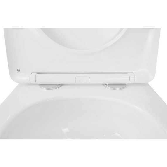 Инсталляция с подвесным унитазом комплект: Grohe Rapid SL 38772001 с подвесным безободковым унитазом Loranto Krosa 87266 сиденье микролифт, крепление, кнопка смыва хром (Система смыва торнадо) - фото 14