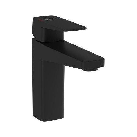 Смеситель для раковины Vitra Root Square A4273136EXP, чёрный матовый - фото 