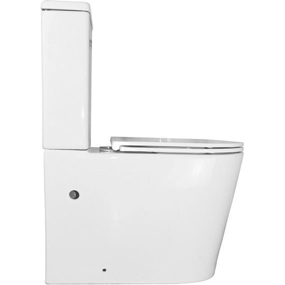 Унитаз-компакт безободковый Azario Conto AZ-T005BR с тонкой крышкой микролифт (Система смыва торнадо), Цвет производителя: белый - фото, картинка 12 Унитаз-компакт безободковый Azario Conto AZ-T005BR с тонкой крышкой микролифт (Система смыва торнадо), Цвет производителя: белый - фото 12