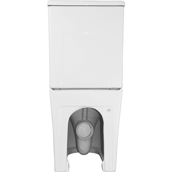 Унитаз-компакт безободковый Azario Conto AZ-T005BR с тонкой крышкой микролифт (Система смыва торнадо), Цвет производителя: белый - фото, картинка 13 Унитаз-компакт безободковый Azario Conto AZ-T005BR с тонкой крышкой микролифт (Система смыва торнадо), Цвет производителя: белый - фото 13