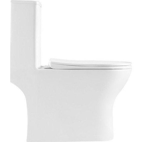 Унитаз-моноблок BelBagno Lounge BB8618CPR-MN/SC с крышкой микролифт - фото 5