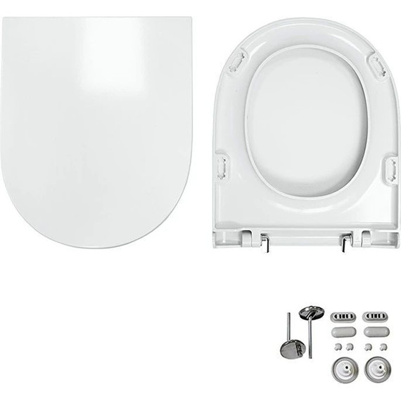 Унитаз подвесной Sanita Luxe Best WC.WH/Best/DM/WHT.G/S1 с крышкой микролифт - фото, картинка 6 Унитаз подвесной Sanita Luxe Best WC.WH/Best/DM/WHT.G/S1 с крышкой микролифт - фото 6