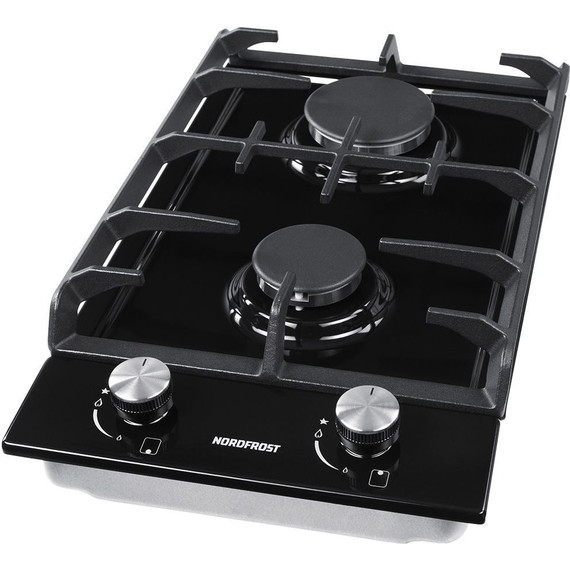 Газовая варочная поверхность NordFrost HS 3022 B Domino - фото 4