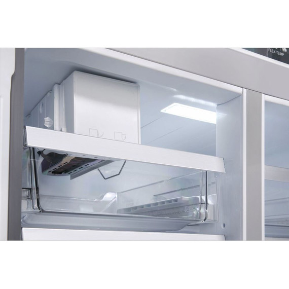 Холодильник Side by Side Hiberg RFQ-555DX NFGB inverter (чёрное мерцающее стекло) - фото 13