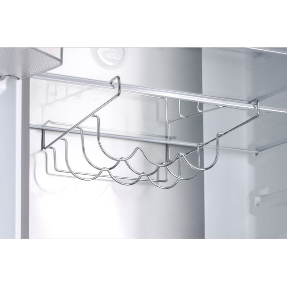 Холодильник Side by Side Hiberg RFQ-555DX NFGB inverter (чёрное мерцающее стекло) - фото 16