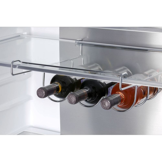 Холодильник Side by Side Hiberg RFQ-555DX NFGB inverter (чёрное мерцающее стекло) - фото 9