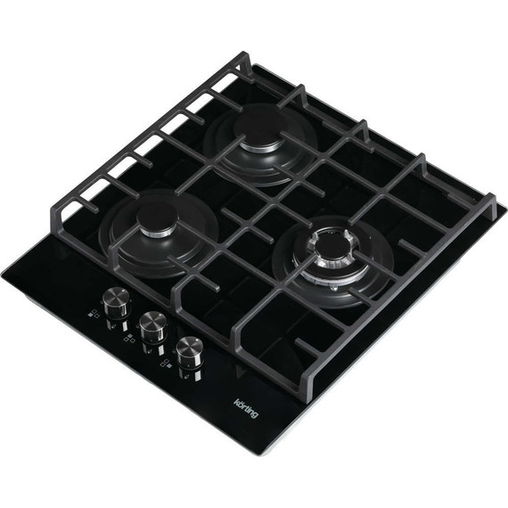 Газовая варочная поверхность Korting HGG 4825 CTN (чёрное стекло) - фото 3