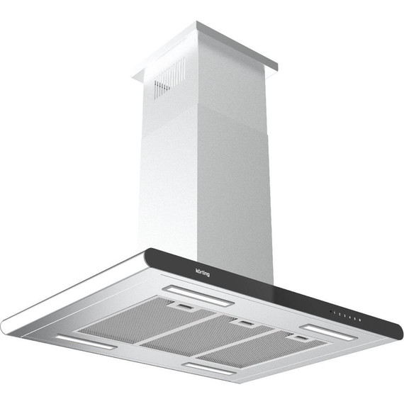 Вытяжка Korting KHA 99360 XGN (чёрное стекло) - фото 4