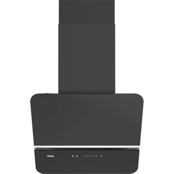 Вытяжка Korting KHC 69499 GN (чёрное стекло) - фото 2