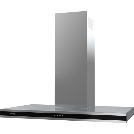 Вытяжка Korting KHC 9737 XGN (чёрное стекло) - фото 2