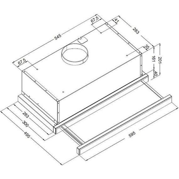 Вытяжка Korting KHP 6512 W - фото 3