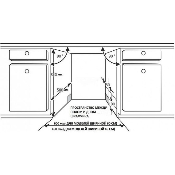 Отдельностоящая посудомоечная машина Korting KDF 45240 N - фото 6
