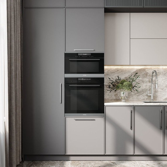 Встраиваемая микроволновая печь Korting KMI 830 GNBX - фото 3