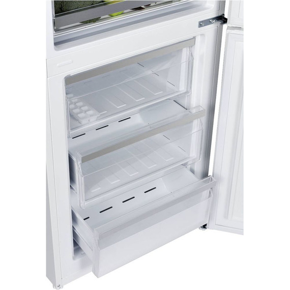 Двухкамерный холодильник Korting KNFC 62370 GB (бежевое стекло) - фото 7