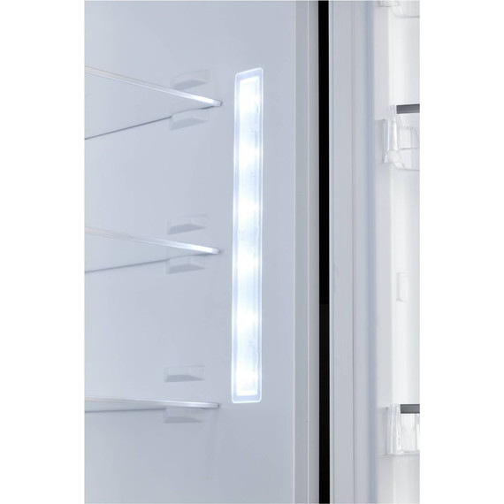 Двухкамерный холодильник Korting KNFC 62370 GW (белое стекло) - фото 6