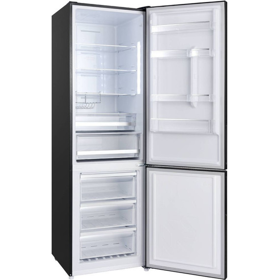 Двухкамерный холодильник Korting KNFC 62370 XN - фото 4