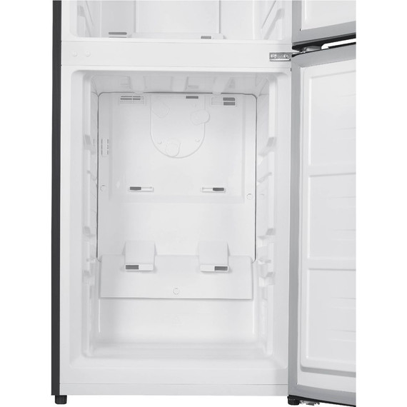 Двухкамерный холодильник Korting KNFC 62980 GN (чёрное стекло) - фото 4