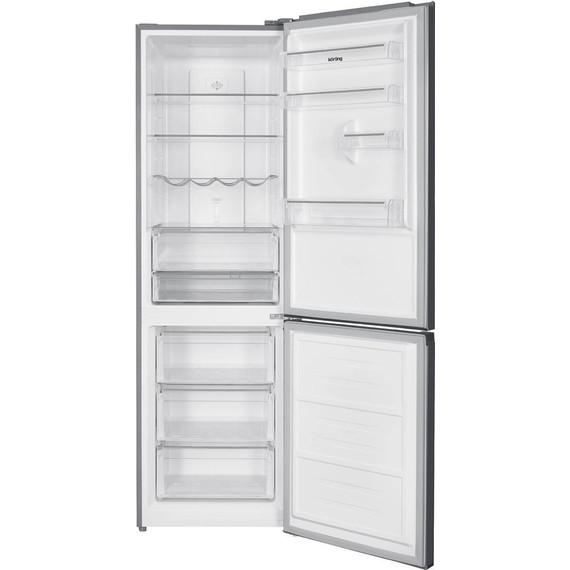 Двухкамерный холодильник Korting KNFC 62980 X - фото 3