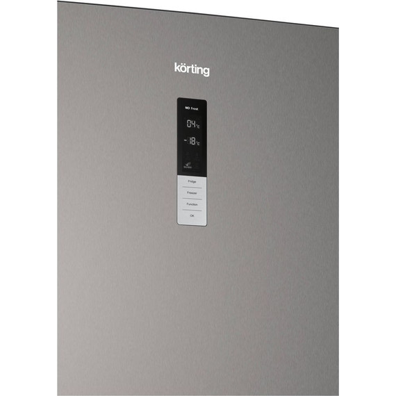 Двухкамерный холодильник Korting KNFC 72337 X - фото 3