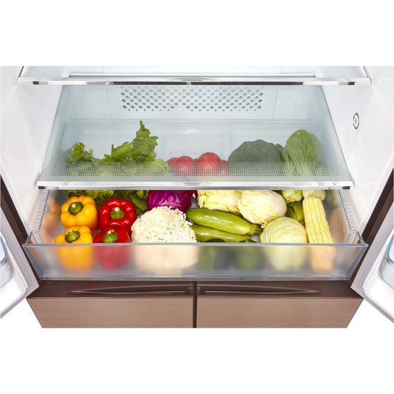 Холодильник Side by Side Korting KNFM 81787 GM - фото 3