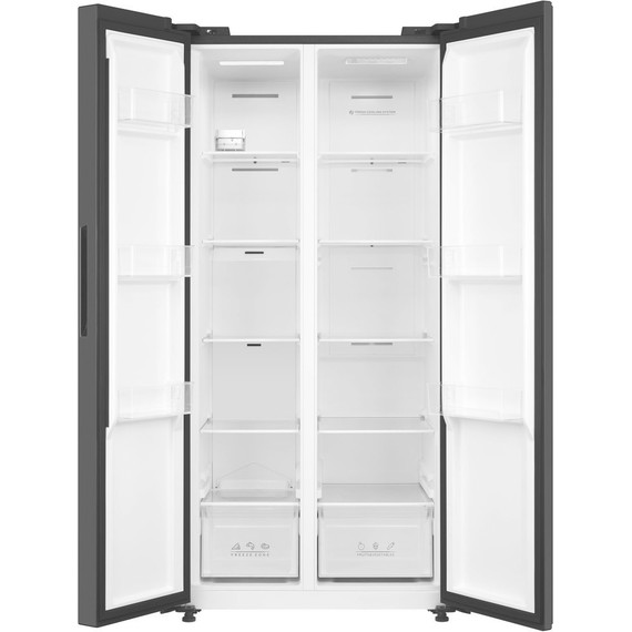 Холодильник Side by Side Korting KNFS 83177 N - фото 4