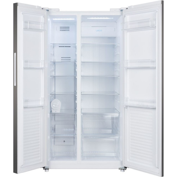 Холодильник Side by Side Korting KNFS 93535 GW (белое стекло) - фото 3