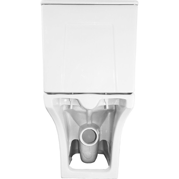 Унитаз-компакт безободковый Azario FRETTA Square AZ-1038A N с тонкой крышкой микролифт - фото 13