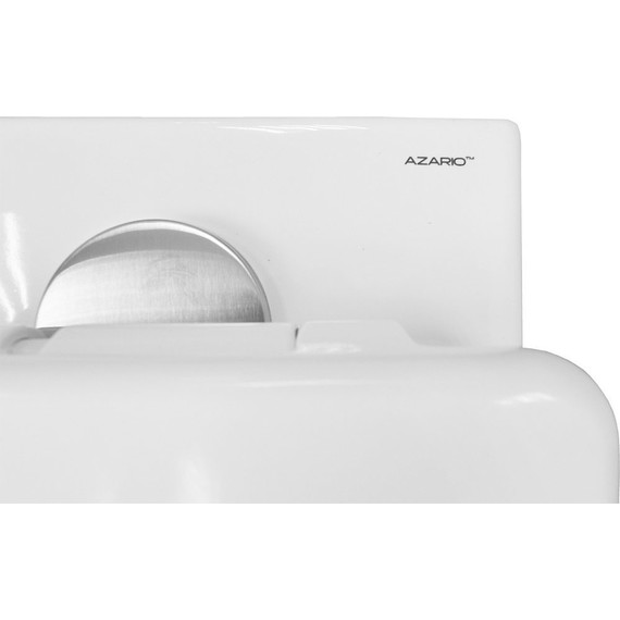 Унитаз подвесной безободковый Azario Fatto AZ-1049WS с тонкой крышкой микролифт - фото 9