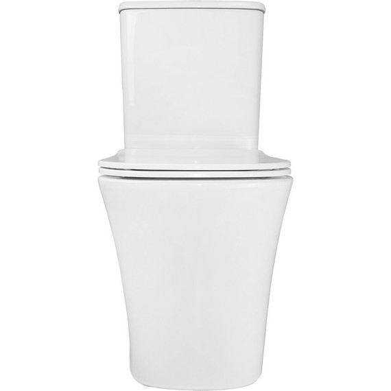 Унитаз-компакт безободковый Azario Anteo Square AZ-1218A с тонкой крышкой микролифт - фото, картинка 11 Унитаз-компакт безободковый Azario Anteo Square AZ-1218A с тонкой крышкой микролифт - фото 11