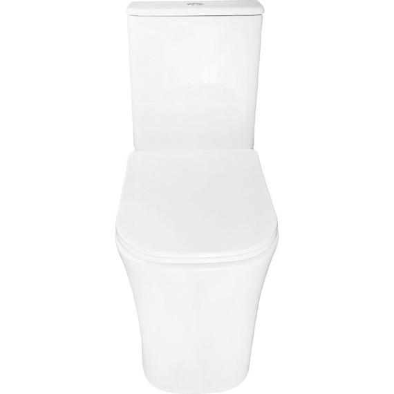 Унитаз-компакт безободковый Azario Anteo Square AZ-1218A с тонкой крышкой микролифт - фото, картинка 6 Унитаз-компакт безободковый Azario Anteo Square AZ-1218A с тонкой крышкой микролифт - фото 6