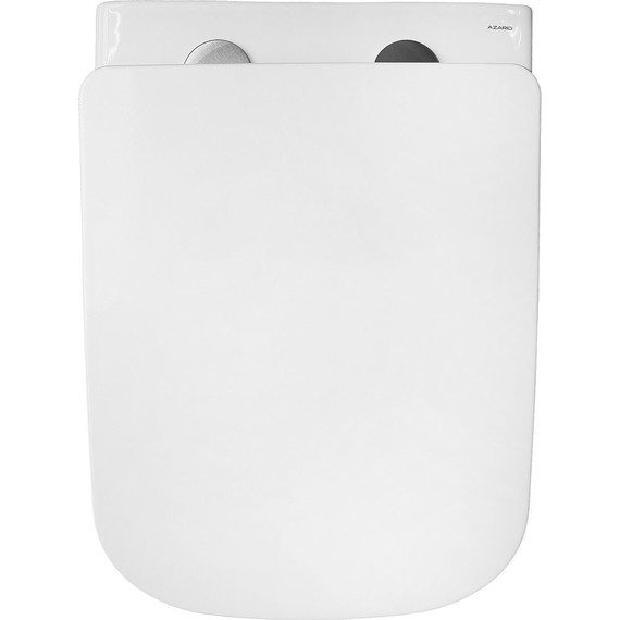 Унитаз подвесной безободковый Azario Hugo AZ-3103 с тонкой крышкой микролифт - фото 9