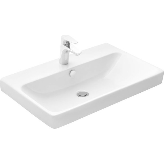 Тумба подвесная с раковиной Акватон Оливия 70 см 1A254301OL010, белый матовый - фото, картинка 2 Тумба подвесная с раковиной Акватон Оливия 70 см 1A254301OL010, белый матовый - фото 2