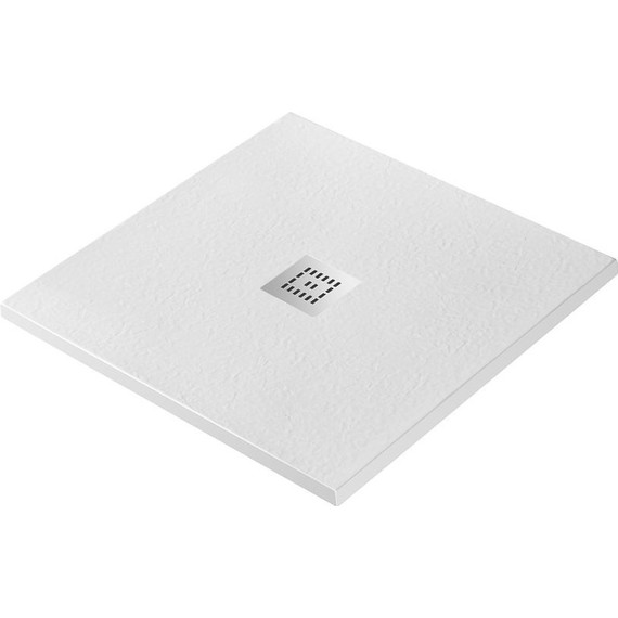 Каменный поддон BelBagno UNO 90х90 см TRAY-MR-UNO-A-90-35-W-CR - фото 2