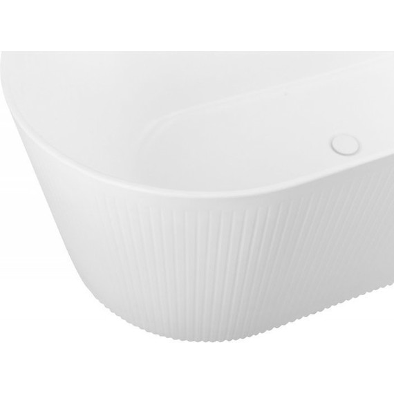 Ванна отдельностоящая BelBagno 170x80 см BB411-1700-800-MATT, белый матовый - фото 4