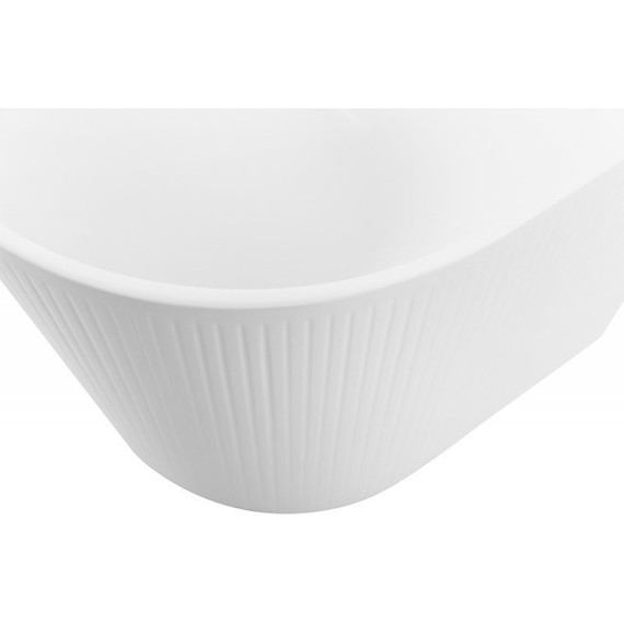 Ванна акриловая BelBagno 170x80 см BB412-1700-800-MATT, белый матовый - фото 4